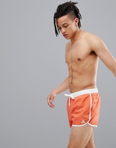 Оранжевые шорты для плавания adidas DJ2140 - Оранжевый