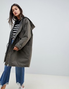 Легкая дутая парка ASOS DESIGN - Коричневый