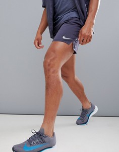 Серые шорты 5 дюймов Nike Running Distance 892909-081 - Серый