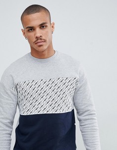 Свитшот с принтом Jack & Jones Core - Серый