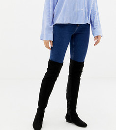 Ботфорты для широкой стопы ASOS DESIGN kelby - Черный