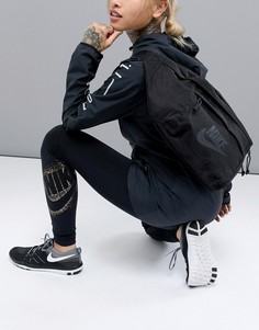Большая сумка через плечо Nike Running - Черный