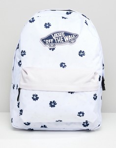 Рюкзак с цветочным принтом Vans - Белый