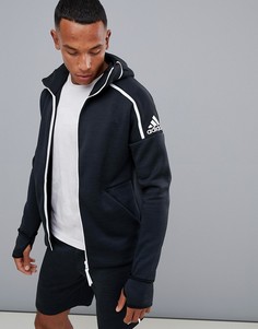 Черный худи adidas ZNE DM5543 - Черный