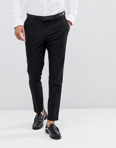 Черные зауженные брюки Burton Menswear - Черный