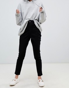 Черные стретчевые джинсы с завышенной талией Cheap Monday - Черный