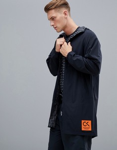 Двусторонняя парка с логотипом Calvin Klein Performance - Черный