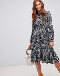 Платье миди с узором Vero Moda - Мульти