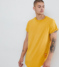 Золотистая свободная футболка G-Star Shelo - Золотой