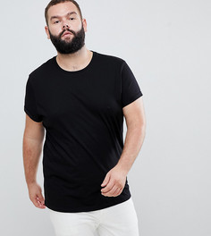 Футболка с круглым вырезом ASOS DESIGN Plus - Черный