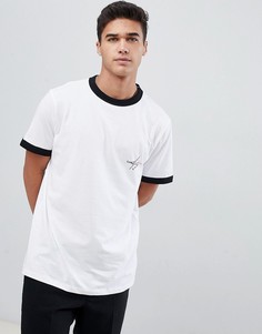 Белая футболка с принтом New Look - Белый