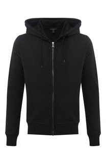 Хлопковая толстовка на молнии с капюшоном Belstaff