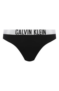 Однотонные плавки-бикини с логотипом бренда Calvin Klein Underwear