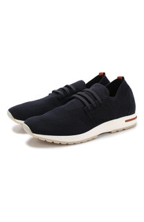Текстильные кроссовки 360 LP Flexy Walk на шнуровке Loro Piana