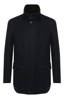 Кашемировая куртка на молнии с воротником-стойкой Zegna Couture