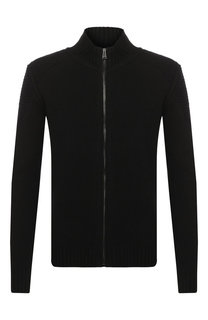 Кардиган из смеси шерсти и кашемира на молнии с воротником-стойкой Belstaff
