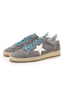 Замшевые кеды Ball Star на шнуровке Golden Goose Deluxe Brand