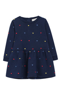 Хлопковое платье с вышивкой Stella McCartney