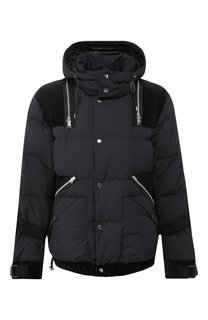 Стеганая куртка с капюшоном Sacai