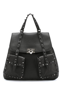 Рюкзак Valentino Garavani Rockstud Rolling Noir Valentino