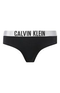Однотонные плавки-бикини с логотипом бренда Calvin Klein Underwear