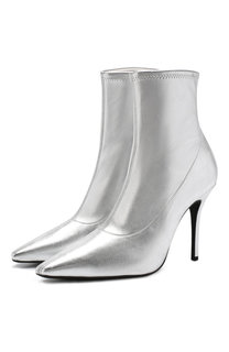 Металлизированные ботильоны Salomè на шпильке Giuseppe Zanotti Design