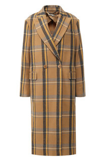 Двубортное шерстяное пальто Stella McCartney