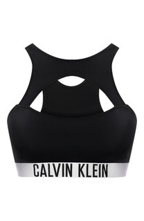 Бра-топ с логотипом бренда Calvin Klein Underwear