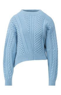 Шерстяной пуловер асимметричного кроя Stella McCartney