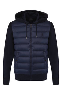 Толстовка с утепленной вставкой на молнии Polo Ralph Lauren