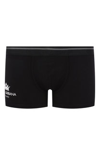 Хлопковые боксеры с широкой резинкой Dolce & Gabbana