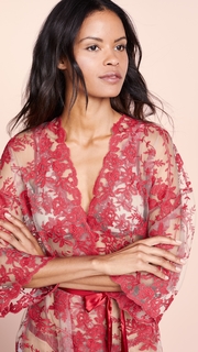 Cosabella Rosie Velvet Trimmed Robe