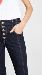 Jonathan Simkhai Rinsed Denim Cig Jeans