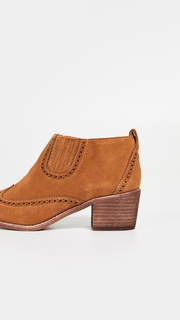 Madewell The Grayson Brogue Chelsea Booties