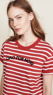 Madewell Leanna Ciao For Now Bumblebee Stripe Tee