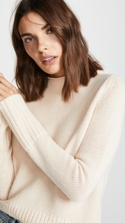 TSE Cashmere Sweater with Curved Hem