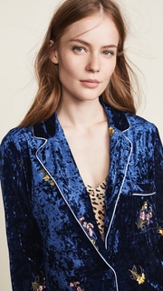endless rose Velvet Pajama Shirt