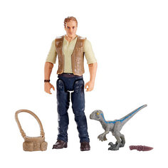 Игровой набор Jurassic World "Базовые фигурки" Оуэн с малышом Mattel
