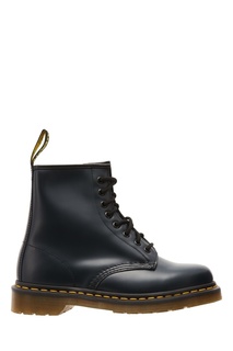 Черные кожаные ботинки на шнуровке Dr.Martens