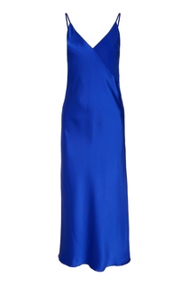 Двустороннее синее платье миди Nebo