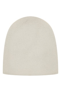 Белая шапка-бини из кашемира Tegin