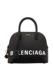 Черная сумка с логотипом Ville small Balenciaga