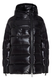 Черная стеганая куртка Moncler