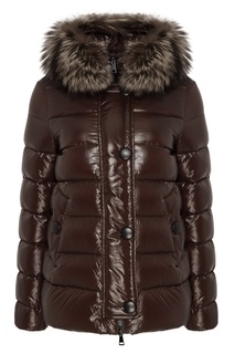 Стеганая черная куртка Moncler
