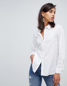Белая рубашка с пуговицами River Island - Белый