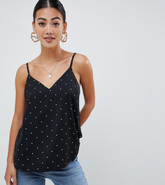 Топ в горошек ASOS DESIGN - Мульти