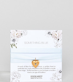 Ожерелье с отделкой кристаллами Dogeared Bridal Something Blue - Золотой