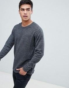 Джемпер в рубчик из 100% органического хлопка Selected Homme - Зеленый