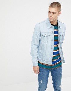 Светлая джинсовая куртка ASOS DESIGN - Синий