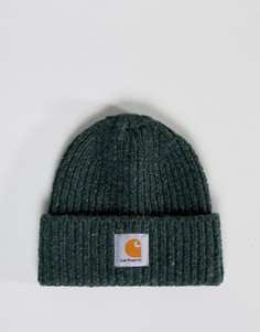 Зеленая шапка-бини Carhartt WIP Anglistic - Зеленый
